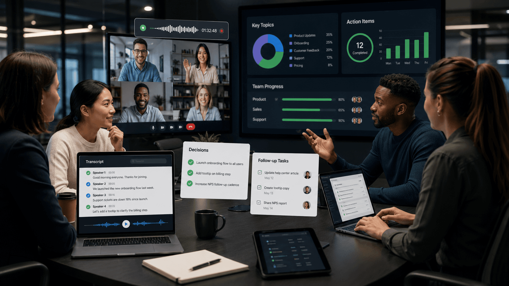 How AI Meeting Recording Helps Companies Be More Productive