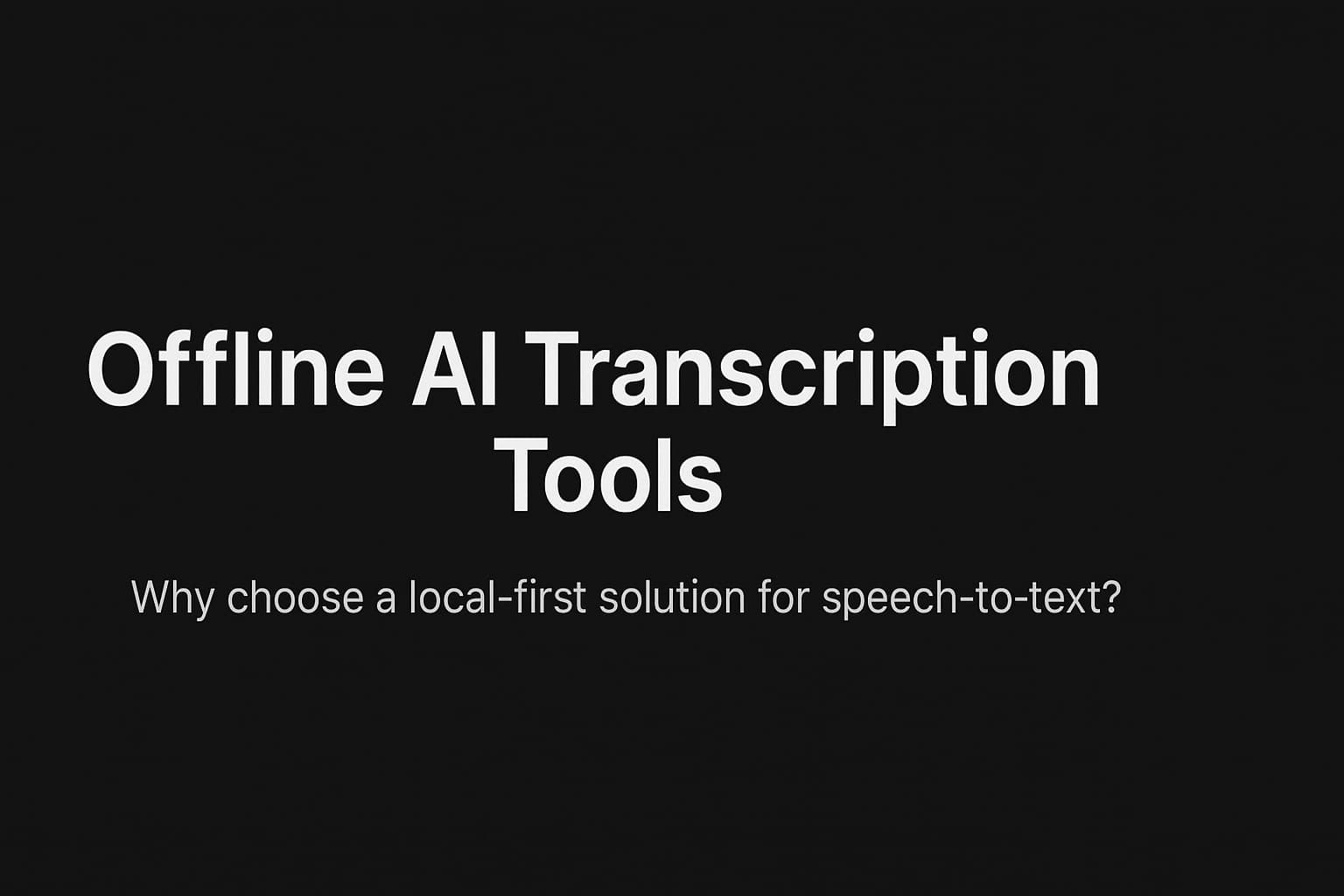New OpenAI transcription models now available on WhisperUI.